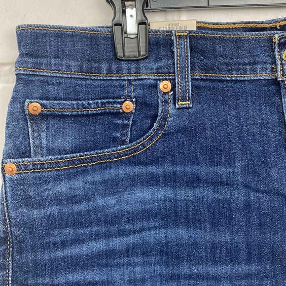 Levi’s High-rise Shorts dark wash - Picture 5 of 7